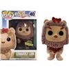 Funko Statuetta Funko POP the Wizard of Oz 40 Cowardly Lion flocked Special Edition
