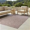 TAPISO Tappeto Tapiso YUCANA Outdoor Marrone Balcone resistente ai raggi UV 140 x 200 cm