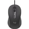 LOGITECH Logitech Signature Wired M520 per ufficio Mouse ambidestro USB Type-C Ottico 4000 DPI