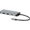 Mobilis 001382 dock/replicatore di porte per computer portatili USB 3.2 Gen 1 (3.1 Gen 1) cablato Type-C nero, grigio