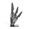 LIVOO ceppo di coltelli a 3 pezzi con supporto - LIVOO - MEC135N - 7,5 / 10 / 12,5 cm - Lama in Vetroceramica - Lavabile in lavastoviglie