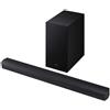 Samsung Soundbar bluetooth 2.1 da 40 w, nera Samsung HW-B460F/XE