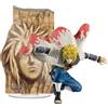 Banpresto Naruto Shippuden Pannello Occhiali Statua in PVC Namikaze Minato 15 cm