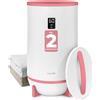 SereneLife Secchiello elettrico per asciugamani, scaldasalviette con timer, riscaldamento portatile per bagno, hotel, spa e benessere con sistema automatico