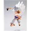Bandai Tamashii Nations One Piece S.H.Figuarts Actionfigur Monkey D. Luffy Gear 5 -Future Island Egghead- 15 cm