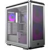Cooler Master MasterFrame 600 Mesh, Midi Tower, PC, Argento, ATX, EATX, ITX, Micro ATX, Mini-DTX, Mini-ITX, SSI CEB, Alluminio, SGCC, Vetro temperato, Gioco d'azzardo