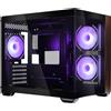 Cooler Master Coolermaster E481-KHNN-S00 CoolerMaster Geh Elite 481 Wood Black