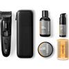 MANSCAPED The Beard Hedger Set per barba Trimmer Balsamo Olio 5 in 1