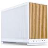 Lian Li A3W-WDG Dan Cases A3-mATX Wood Edition PC case bianco