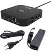 iTEC I-TEC i-tec USB-C Dual HDMI Docking Station con Power Delivery 100 W + Caricatore universale 100W