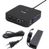 iTEC I-TEC i-tec USB-C DP Dual HDMI Docking Station con Power Delivery 100 W + caricatore universale 100W