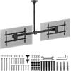 Maclean Supporto a soffitto Maclean per due televisori carico massimo 2x40kg 34-60" max VESA 600x400 MC-111 B