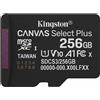 Kingston SD MicroSD Card 256GB Kingston SDXC Canvas+ Gen3 o.Adapter