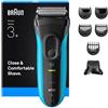 Braun 735483 Rasoio Trimmer Nero, Blu