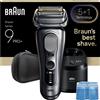 Braun Series 9 Pro+ 9667CC Rasoio Trimmer Argento