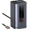 Baseus Spacemate Series 11-in-1 (WIN) Docking Station, Grau