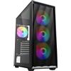 Sharkoon Gehäuse VK4 Rainbow ATX 1xGlas schwarz
