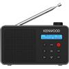 Kenwood CR-M25DAB-B radio Portatile Digitale Nero