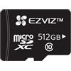 Ezviz Mikro SD kortelė EZVIZ CS-CMT-CARDT 512GB, 10 kl.