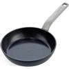 Greenpan Padella GreenPan Evolution da 24 cm, nera, lavabile in lavastoviglie, rivestimento in Vetroceramica