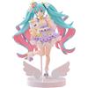 FuRyu Statua Hatsune Miku Tenitol PVC Hatsune Miku Yumekawa Princess Lavender Ver. 21 cm