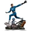 Iron Studios Statua in scala artistica dei Fantastici Quattro 1/10 Mr. Fantastic e H.E.R.B.I.E 26 cm
