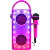 Lexibook Diffusore Bluetooth® luminoso rosa con microfono