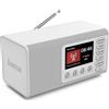 Hama Radio digitale HAMA "DR1001", FM/DAB/DAB+/Bluetooth® RX, radiosveglia, bianco (00054261)