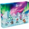 Plus Plus Calendario dell'Avvento aurora boreale