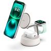Belkin Qi2 Dock di ricarica magnetica Rapida 3 in 1 25W sabbia