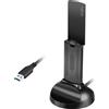 LogiLink WL0251 Adattatore WiFi USB 3.0 LogiLink, con supporto magnetico