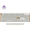 Keychron K10 HE Kabellose Mechanische Tastatur, ANSI US, Edizione speciale / Bianco / Gateron Interruttore magnetico a doppia guida Nebula K10H-Q1