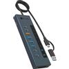 ICY BOX IB-HUB1742CR-C2PD 11-in-1 HUB mit PD & Cardreader