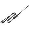VALUE Cavo di ricarica diviso USB tipo C, C - 2x C, ST/ST, max. 100W, nero, 1,8 m