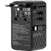 Verbatim Charge'n'Travel Adapter 70W 2C retractable black