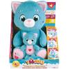Jemini Soft plush toy - JEMINI - TOONIES - Interactive mother cat and her baby - +/- 26 cm - 6 functions