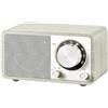 Sangean WR-7 Plus midnight oak radio portatile da tavolo in stile retrò con Bluetooth
