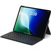 Satechi, tastiera QWERTY Bluetooth OnTheGo wireless con supporto, nero