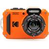 Kodak Fotocamera subacquea 15M 16MP 1080p 4 ZOOM ottico WiFi / KODAK WPZ2 / Arancione