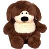 Gipsy Toys Chubby Dog soft toy - GIPSY TOYS - 40 cm Brown