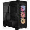 CORSAIR Geh Midi 3500X RSR ARGB (Tempered Glass) Black