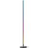 Govee Lampada da terra a LED che illumina il soggiorno, lampada da terra WiFi dimmerabile, funziona con Alexa e Google Assistant, 16 milioni di colori, modalità musicali Nero