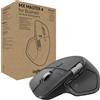 Logitech MX Master 4 for Business - Grafite, destrorso, laser, wireless RF + Bluetooth, 8000 DPI, grafite