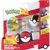 Jazwares Pokemon Clip N Go Set cintura Chimchar Figur Taglia unica