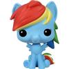 FUNKO BOBBLE HEAD POP CULTURE MY LITTLE PONY RAINBOW DASH FIGURINA NUOVA! Funko