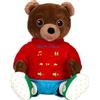 Gipsy Toys Orso musicale di peluche, piccolo orso bruno - GIPSY TOYS - Cantastorie, 28 cm