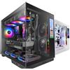 Mars Gaming Tacens MARS MC-MIRAGE Custodia ATX LCD IPS da 7,2" - ATX