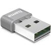 Hama 00053315, senza fili, USB, WLAN, Wi-Fi 6 (802.11ax), 900 Mbit/s, grigio