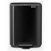 Brabantia BO Treteimer 4 Liter Matt Black
