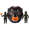 Mondo Lupo mannaro americano - Figurina in vinile morbido Demoni da incubo 17 cm